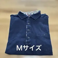 ポロシャツ　濃紺色　半袖シャツ　TAKEO KIKUCHIのサムネイル