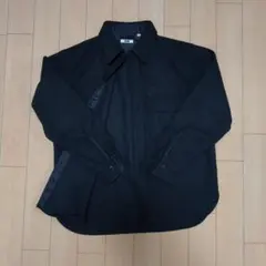 UNIQLO U ブラック 長袖シャツ L