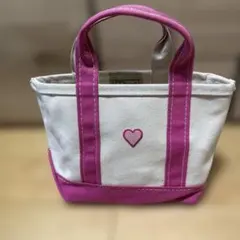 L.L.Bean トートバッグusaミニピンクボートアンドトート新品未使用訳あり