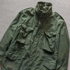 ​78年 米軍実物 M-65 3rd フィールドジャケット M-R ブラスジップ