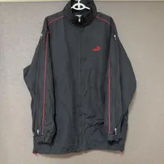 PUMA XL 黒 ナイロンジャケット