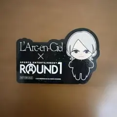 【美品】L'Arc-en-Ciel × ROUND1 ステッカー hyde