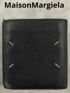 ARG04 メゾンマルジェラ 4ステッチ 2つ折り財布 コンパクトウォレット