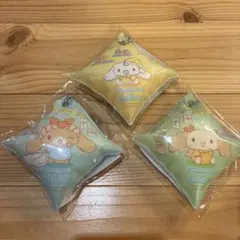 シナモロール x くら寿司 クッションチャーム　3個セット