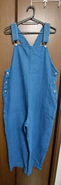 デニムサロペット