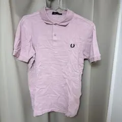 フレッドペリー 半袖 ポロシャツ ピンク y□日本製□フレッドペリー/FRED PERRY 鹿の子 半袖ポロシャツ□ピンク