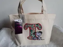 LIBERTY &スヌーピー トートバック(T) 新品タグ付き