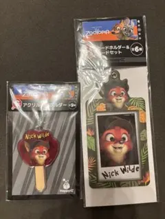 ズートピア Happyくじ G賞 H賞 ニック