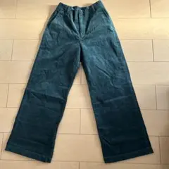 【UNIQLO 】コーデュロイパンツ 緑 (グリーン系) W76cm　A26