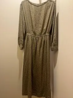 URBAN RESEARCH 長袖ドットワンピース