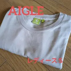 AIGLE レディースＳサイズ 半袖Tシャツ ベージュ