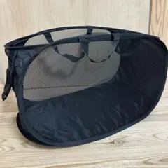 一点限り✨折りたたみ式メッシュ収納バスケット ブラック