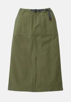 【グラミチ/GRAMICCI】ロングベイカースカート　ディープグリーン【L】