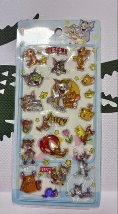 トムとジェリードロップシール　硬質　ボンボン