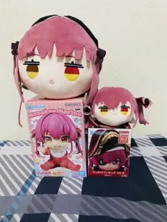 ホロライブ　宝鐘マリン　ぬいぐるみ＆フィギュアセット