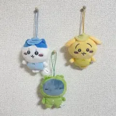 ちいかわ 3種セット 妖精　ハチワレ うさぎ　パジャマパーティーズ緑のサムネイル