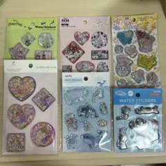 ディズニー amifa カミオジャパン ウォーターシール まとめ売り セリア