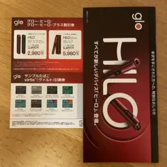 glo クーポン券　サンプルたばこ引換券　ファミリーマート限定