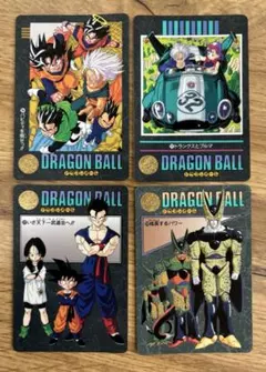 ドラゴンボール ビジュアルアドベンチャーカード 4枚セット