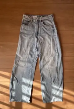 ZARA ライトブルー ストレートデニム 32