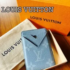 LOUIS VUITTON ルイヴィトン カードケース マグセーフ ライトブルー 