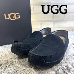 UGG スリッポン モカシン ブラック 25cm - メルカリ