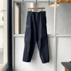 2025AW COMOLI (コモリ) ブラックデニム ベルテッドパンツ - メルカリ