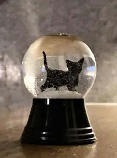 スノードーム 黒猫 PERZY社製 猫 Sサイズ