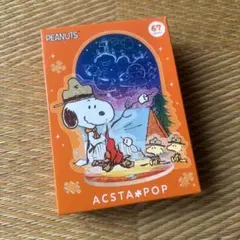 アクスタ パズル SNOOPY PEANUTS アクスタポップ