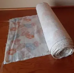 昭和レトロな着物の解き生地
