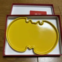 福砂屋　400周年記念　蝙蝠型　黄色　波佐見焼オリジナルプレート 新品・限定品】福砂屋400周年記念 オリジナル波佐見焼皿 黄色 1枚