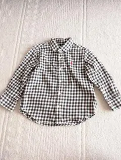 ラルフローレン 長袖チェック柄シャツ 100cm