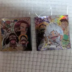 ワンピース 大海賊ウエハースシール ２枚セット