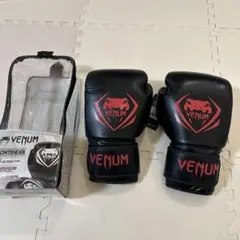 未使用品 タグ付 訳あり Venum ボクシンググローブ 14オンス ベノムのサムネイル