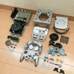 【フルメンテナンス】GC ゲームキューブ 本体 シルバー 銀色 a