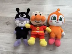 アンパンマン・バイキンマン・ドキンちゃん3体セット(30cm)