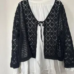 studio clip クロシェ　カーディガン未使用