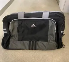 アディダス ボストンバック 大容量 ブラックＸモスグリーン 旅行&スポーツ＆合宿