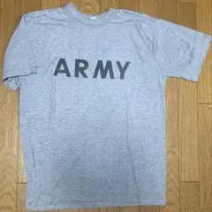 アメリカ軍　army tシャツ　実物　large