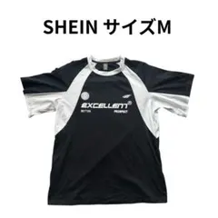 SHEIN ブラックホワイト Tシャツ Mサイズ
