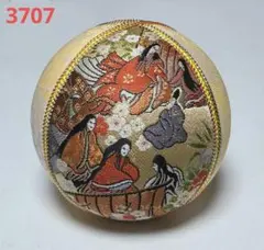 手毬 平安絵巻 松 花柄 金襴 木目込みまり 置物 - メルカリ