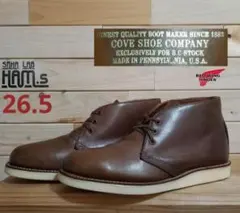 2026年最新】COVE SHOE COMPANY メンズ チャッカブーツの人気アイテム