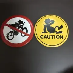 ドナルド　缶バッジ