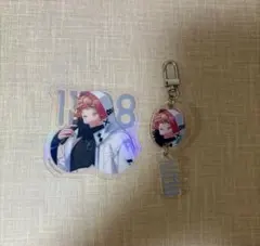 御山京 5周年 アクリルチャーム ホロクリアカード