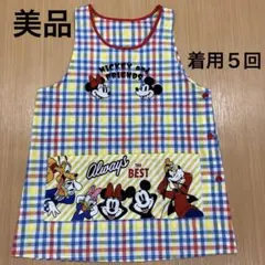 保育士エプロン　ミッキー　ミニー　ドナルド　ディズニーキャラクター