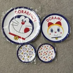 【非売品】ドラえもん メラミンプレート 4枚 新品