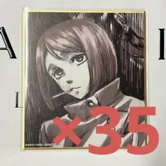 アニメーション呪術廻戦展 呪術廻戦 家入硝子 ミニ色紙 35点