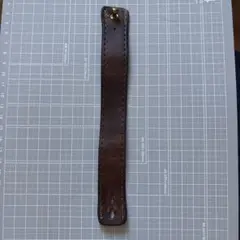 ダークブラウン レザー ストラップ