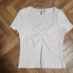 エイチアンドエム 花柄　Tシャツ Lサイズ