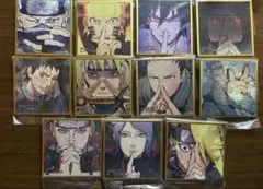 NARUTO ナルト 豆ガシャ色紙第四弾 全11種セット